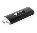 USBメモリ128GB USB 3.1 2in1 Type-C フラッシュドライブデュアルドライブ USBサムドライブ超高速 128GB USB Cドライブ (...