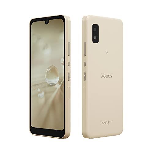 SHARP AQUOS wish アイボリー SIMフリースマホ eSIM 5G対応