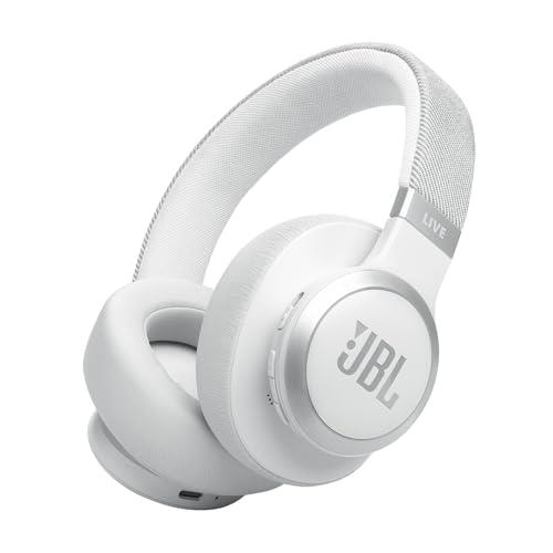 JBL LIVE 770 NC スタイル/デザイン/ハイブリッドノイズキャンセリング/Bluetooth対応/マルチポイント/オーバーイヤーヘッドホン/ホワイト/JBLLIVE770NCWHT