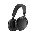 ゼンハイザー(Sennheiser) ワイヤレスヘッドホン bluetooth MOMENTUM 4 Wireless ブラック 高性能ドライバー ノイズキャンセリング 60時間再生 タッチパネル 低遅延 aptX Adaptive マルチポイント 【国内正規品】