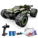 DEERC ラジコン ラジコンカー オフロード 60km/h ブラシレス RCカー アップグレード 4WD 1:18スケール 防振 耐衝撃 DIY用シェル付属 バッテリー2個 大人向け こども向け 子供 男の子 彼氏 302E