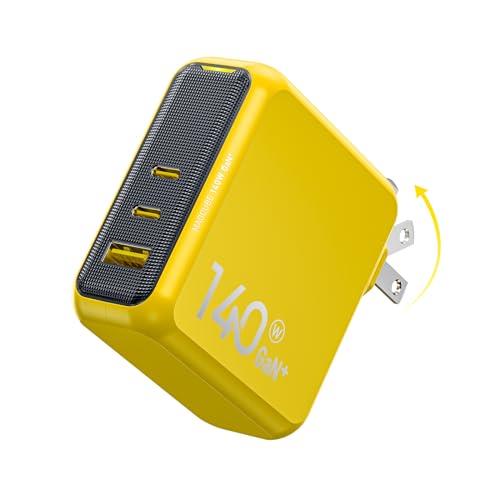 AOHI 140W 充電器 3ポート PD 充電器 【独自技術GaN Ultra採用 / PD3.1+QC5.0対応 / PPS規格対応/PSE技術基準適合/折りたたみ式プラグ】【ノートPC二台急速充電可 & 単ポート140W出力 】Macbook Pro/Legion/iPad/iPhone/Galaxy/Android スマートフォン ノートPC各種 その他機 AOHI 140W 充電器 3ポート PD 充電器 【独自技術GaN Ultra採用 / PD3.1+QC5.0対応 / PPS規格対応/PSE技術基準適合/折りたたみ式プラグ】【ノートPC二台急速充電可 & 単ポート140W出力 】Macbook Pro/Legion/iPad/iPhone/Galaxy/Android スマートフォン ノートPC各種 その他機