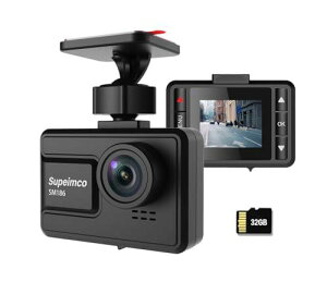 【2024電装店供給品】 1.5inchドライブレコーダー 小型ドラレコ 1カメラ 200万画素FHD 170度超広角 32GBカード付き常時録画 耐熱構造 スーパーキャパシタ安心供電 電波障害対策 ノイズ対策 エンジン連動 駐車監視 衝撃感知 動体検知 mini液晶画面車載カメラ 東西日本信号機対
