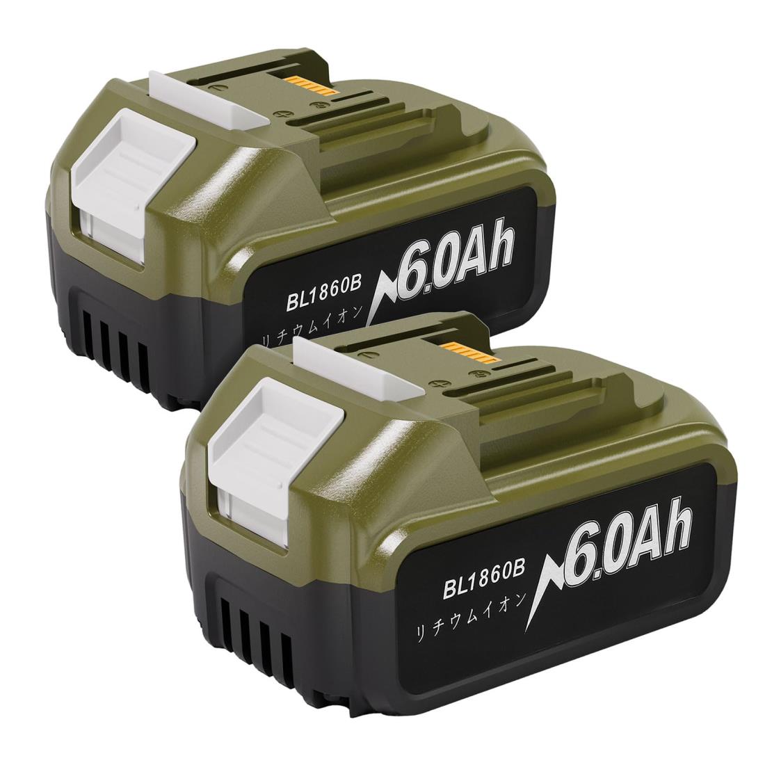 2ĥåȡۥޥ 18v Хåƥ꡼ BL1860B 6.0Ah ޥХåƥ꡼18v 6000mAh LEDɽ BL18...