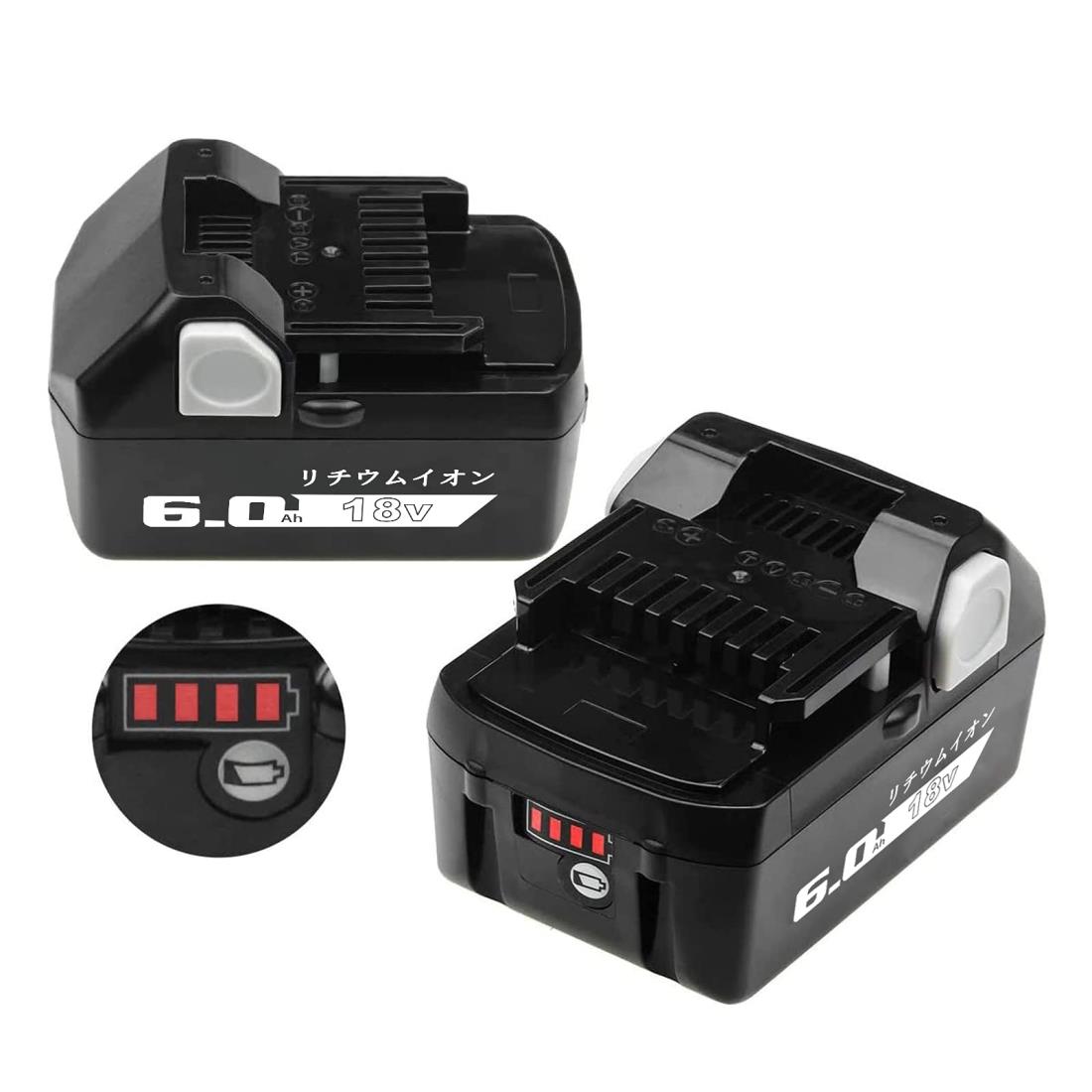 Boetpcr ߴ ϥ 18v Хåƥ꡼ BSL1860 6000mAh 2ĥå LED׻ɽ Ω 18v Хåƥ꡼ BSL1815 BSL1830 BSL1840 BSL1850 BSL1860 BSL1860Bб ϥ Ω Ω 18v Хåƥ꡼ ư ξǵǽա͢