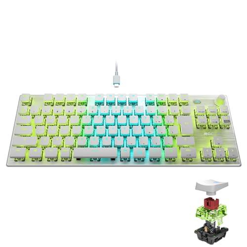 ROCCAT VULCAN TKL Pro USB ゲーミングキーボード 日本語配列 静音 リニア(オプティカル) テンキーレス ホワイト ROCCAT VULCAN TKL Pro USB ゲーミングキーボード 日本語配列 静音 リニア(オプティカル) テンキーレス ホワイト