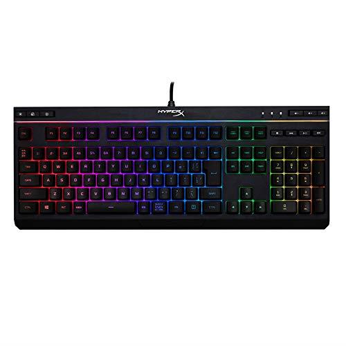 【日本語配列】HyperX Alloy Core RGB ゲーミングキーボード ゲーマー向け LEDバックライト 耐水性 HX-..