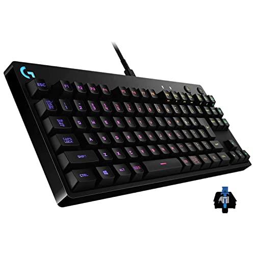 Logicool G(ロジクール G) PRO ゲーミングキーボード テンキーレス GXスイッチ クリッキー 有線 メカニカル キーボード 静音 日本語配列 LIGHTSYNC RGB 着脱式ケーブル G-PKB-002CK 国内正規品 ※別売りのGXスイッチの入れ替えはできません Logicool G(ロジクール G) PRO ゲーミングキーボード テンキーレス GXスイッチ クリッキー 有線 メカニカル キーボード 静音 日本語配列 LIGHTSYNC RGB 着脱式ケーブル G-PKB-002CK 国内正規品 ※別売りのGXスイッチの入れ替えはできません