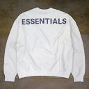 FOG Essentials リフレクター ロゴ クルースウェット Crew Neck Sweatshirt メンズ　240504