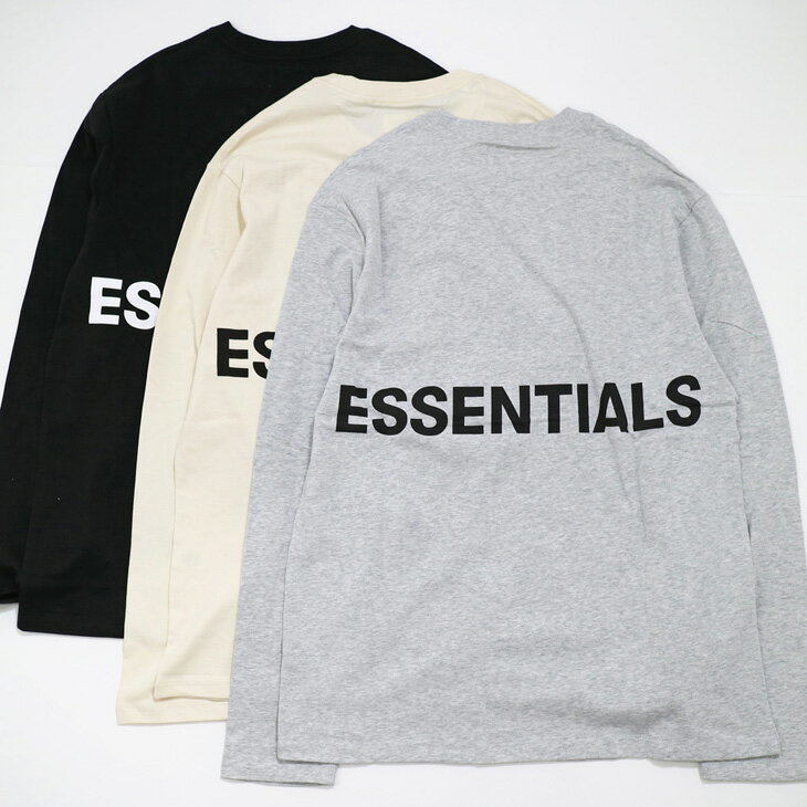 FOG Essentials バックロゴ ロングスリーブTee Essentials BACK LOGO L/S TEE 長袖　メンズ　240518