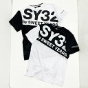 SY32 by SWEET YEARS エンボスカモBOXロゴ TEE　240417