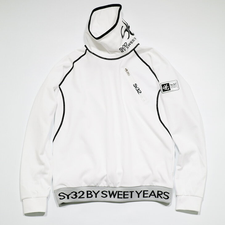 SY32 by SWEETYEARS HIGH NECK MESH REVERSE SHIRTS｜MEN'S　241015