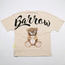 BARROW (oE) Y fB[X  TVc graphic print tee OtBbN@240327