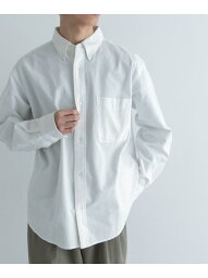 【SALE／10%OFF】FORK&SPOON オックスロングスリーブシャツ URBAN RESEARCH DOORS アーバンリサーチドアーズ トップス シャツ・ブラウス ホワイト ブラック【RBA_E】【送料無料】[Rakuten Fashion]