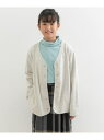 【SALE/50%OFF】『WEB/一部店舗限定』裏毛Vネックカーディガン(KIDS) URBAN RESEARCH DOORS アーバンリサーチドアーズ トッ...