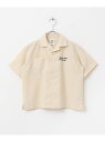 【SALE/30%OFF】『WEB/一部店舗限定サイズ』ロゴ刺繍ストライプシャツ(KIDS) URBAN RESEARCH DOORS アーバンリサーチドアーズ...