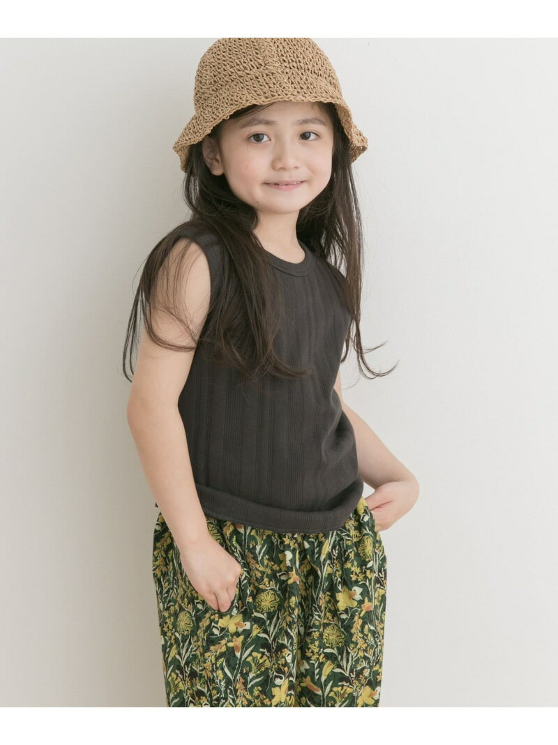 ノースリランダムカットソー(KIDS) URBAN RESEARCH DOORS アーバンリサーチドアーズ トップス その他のトップス グレー ホワイト[Rakuten Fashion]