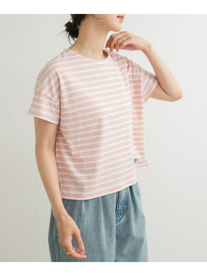 ORCIVAL BOAT NECK SHORT-SLEEVE PULLOVER URBAN RESE