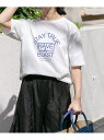 アーバンリサーチ Tシャツ レディース FORK&SPOON メッセージロゴTシャツ URBAN RESEARCH DOORS アーバンリサーチドアーズ トップス カットソー・Tシャツ【送料無料】[Rakuten Fashion]