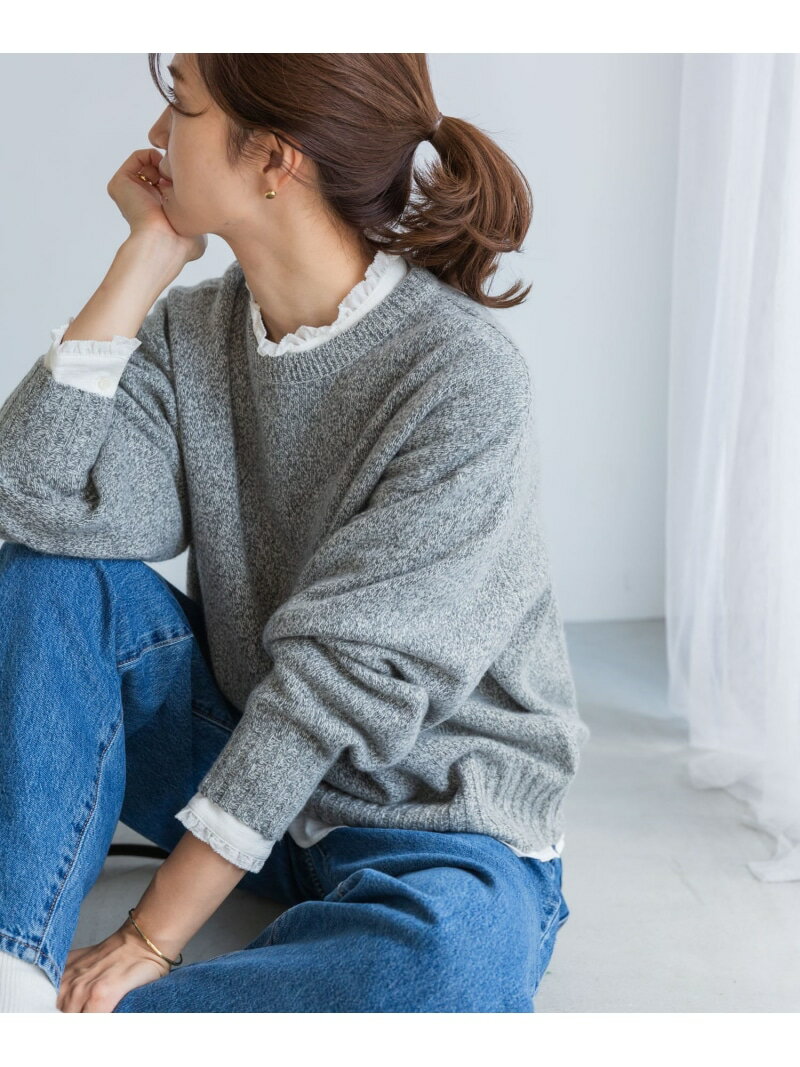 ハミルトンウールクルーワイドプルオーバー URBAN RESEARCH DOORS アーバンリサーチドアーズ トップス ニット ブルー オレンジ【送料無料】[Rakuten Fashion]のサムネイル