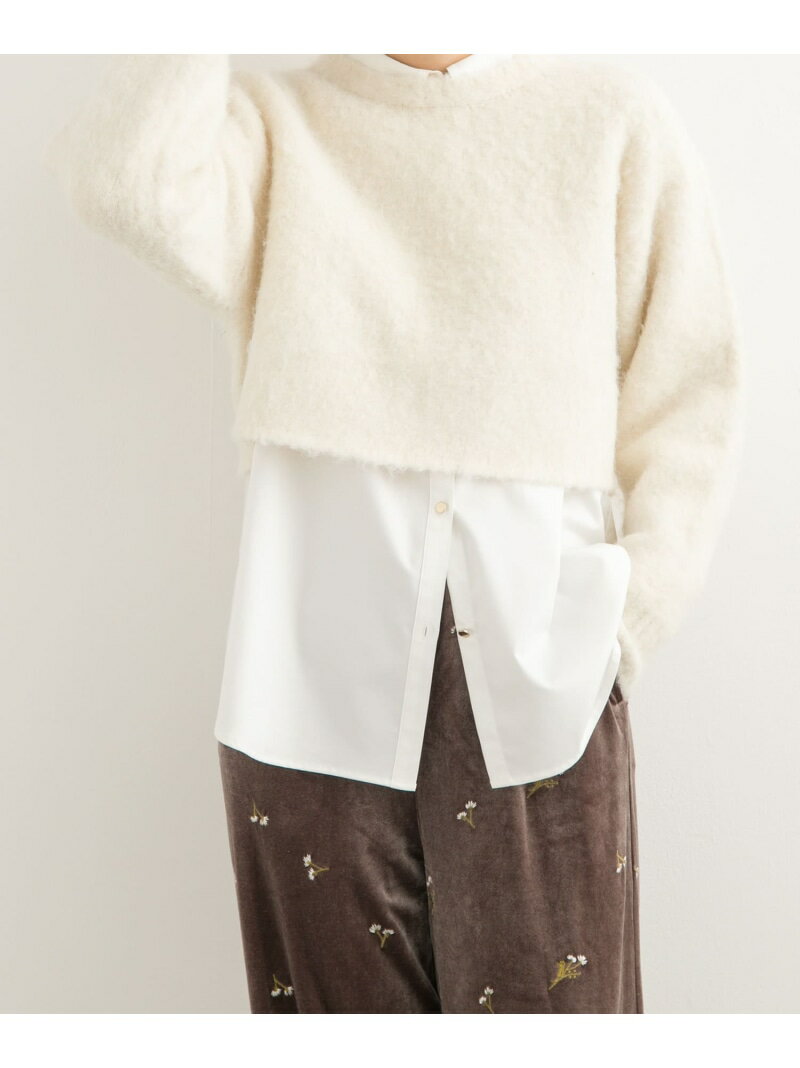 【SALE／30%OFF】ゴールドボタンチュニックシャツ URBAN RESEARCH DOORS アーバンリサーチドアーズ トップス シャツ・ブラウス ホワイト【RBA_E】【送料無料】[Rakuten Fashion]のサムネイル