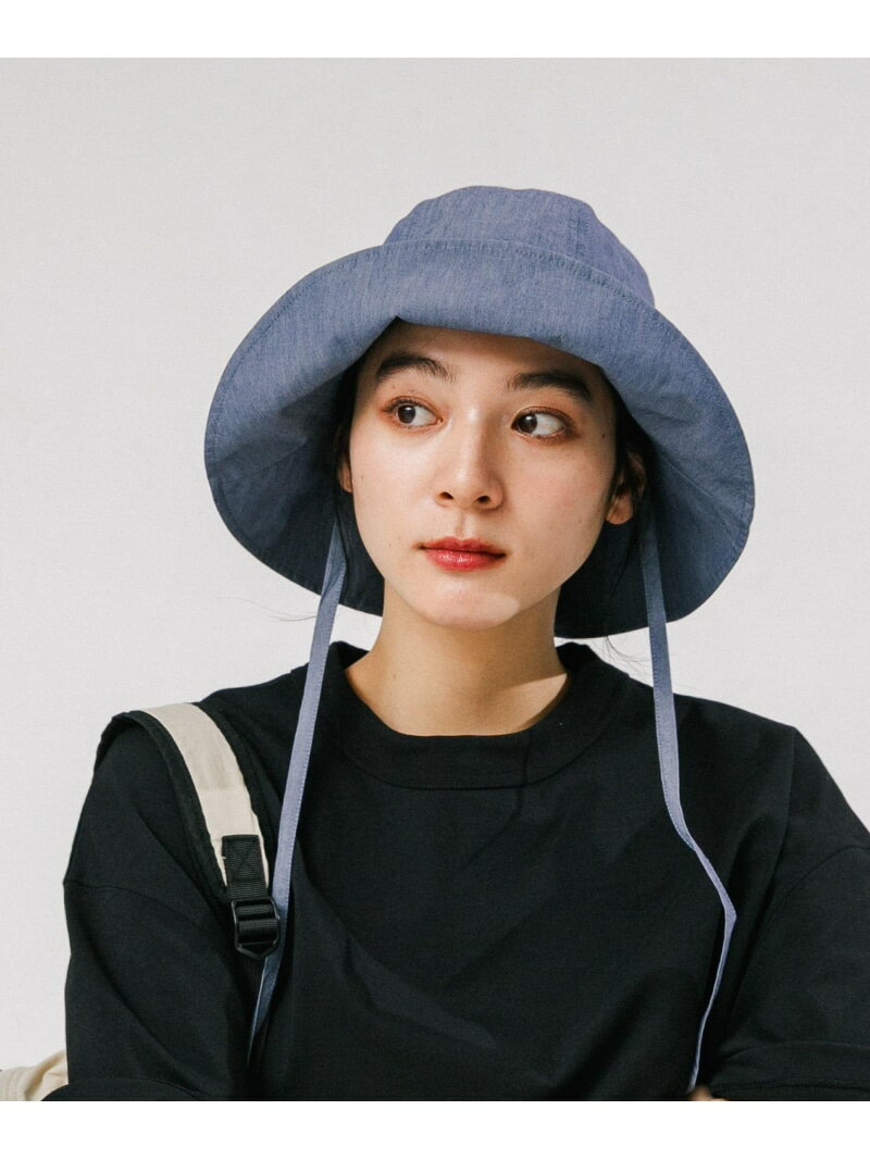 Rakuten - CORDURAチューリップハット EKAL アーバンリサーチドアーズ 帽子 ハット ブルー【送料無料】[Rakuten Fashion]