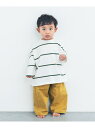 ooju border long T-shirts(KIDS) URBAN RESEARCH DOORS A[oT[`hA[Y gbvX ̑̃gbvX zCg O[yz[Rakuten Fashion]