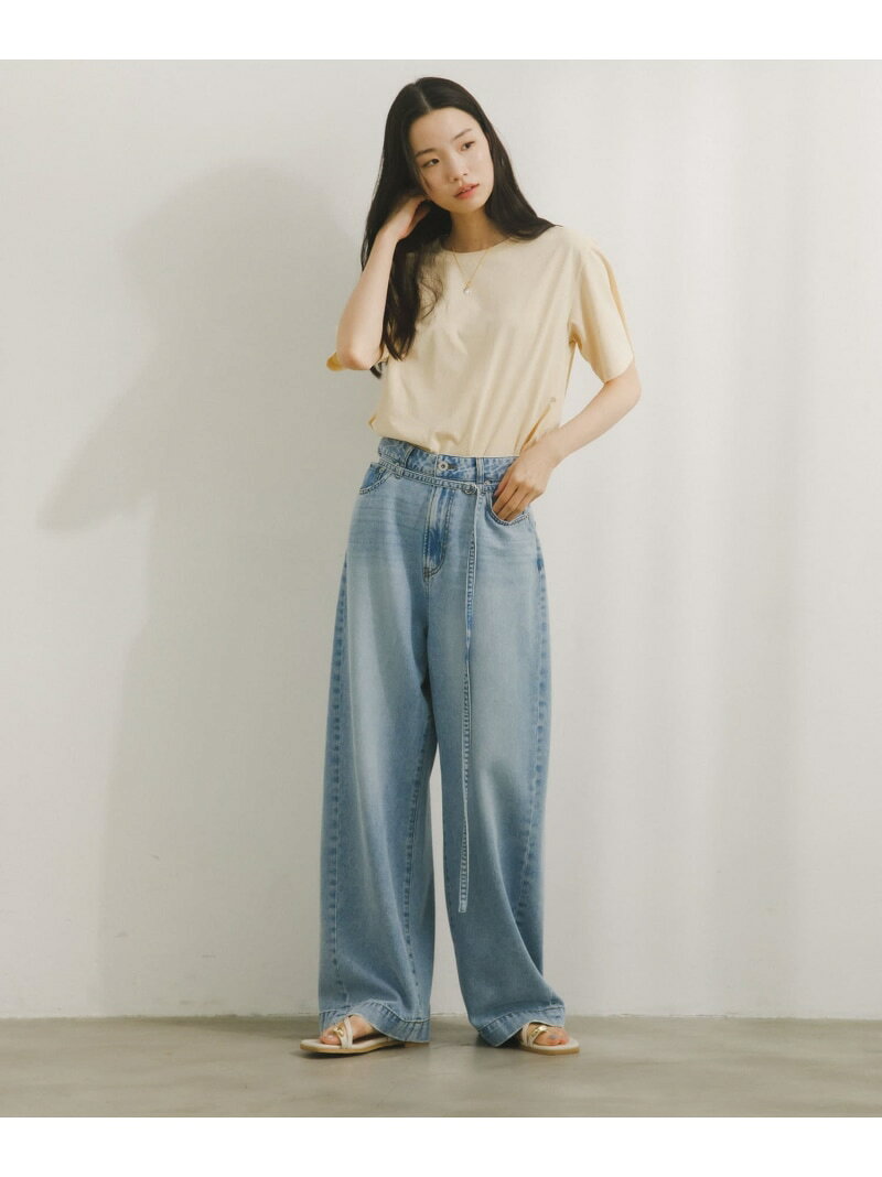 Rakuten - 【SALE／10%OFF】Belted Light Denim URBAN RESEARCH DOORS アーバンリサーチドアーズ パンツ ジーンズ・デニムパンツ【RBA_E】【送料無料】[Rakuten Fashion]