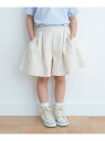 【SALE／30%OFF】デニムキュロット(KIDS) URBAN RESEARCH DOORS アーバンリサーチドアーズ パンツ その他のパンツ ホワイト ブルー【RBA_E】[Rakuten Fashion]