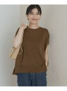 『一部WEB限定カラー』ウォッシャブルドライニット URBAN RESEARCH DOORS アーバンリサーチドアーズ トップス ニット ブラウン グリーン ブ...