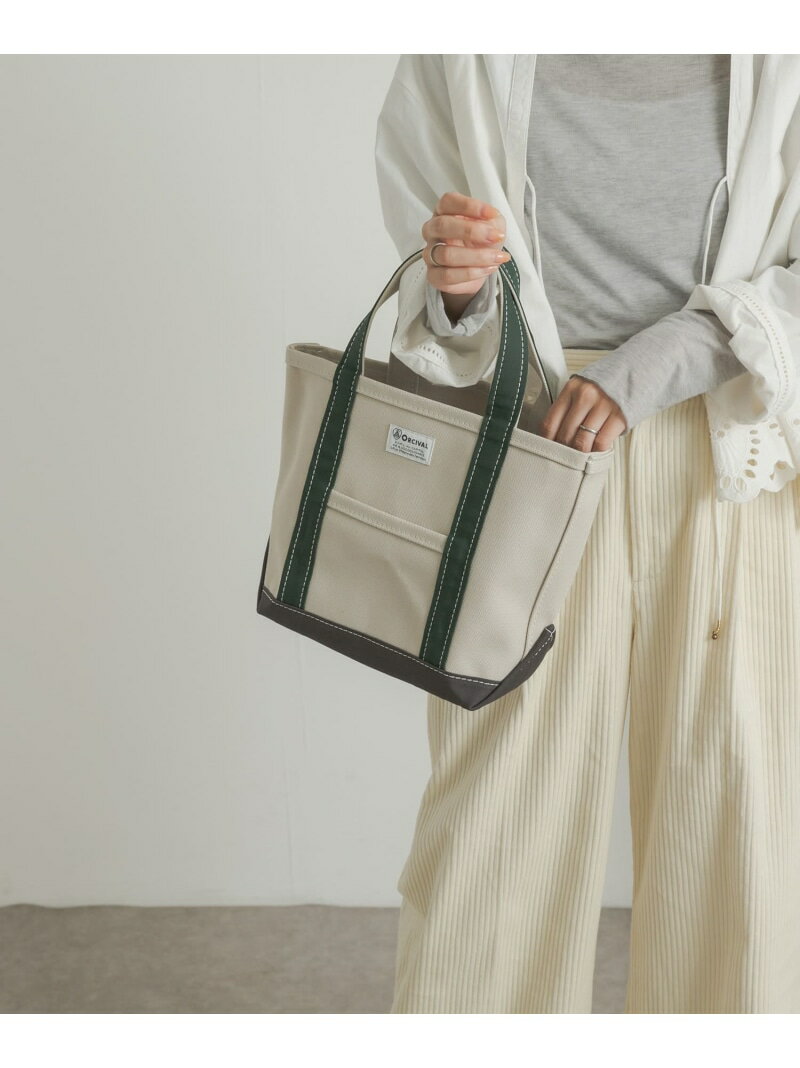 ORCIVAL TOTE BAG SMALL URBAN RESEARCH DOORS アーバンリサーチドアーズ バッグ トートバッグ グレー【送料無料】[Rakuten Fashion]のサムネイル