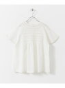 【SALE/20%OFF】『WEB/一部店舗限定』ハシゴレースシャーリングブラウス(KIDS) URBAN RESEARCH DOORS アーバンリサーチドアー...