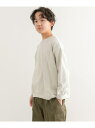 【SALE/50%OFF】『WEB/一部店舗限定』裏毛クルーネック切替スウェット(KIDS) URBAN RESEARCH DOORS アーバンリサーチドアーズ...