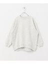 【SALE/50%OFF】裏毛クルーネック切替スウェット(KIDS) URBAN RESEARCH DOORS アーバンリサーチドアーズ トップス その他のトッ...