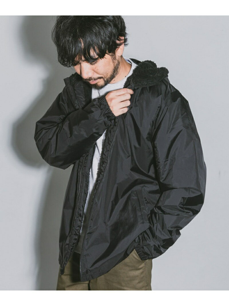 VANS Exclusive WINDBREAKER JACKET DOORS アーバンリサーチドアーズ コート/ジャケット マウンテンパーカー ブラック グリーン【送料無料】[Rakuten Fashion]