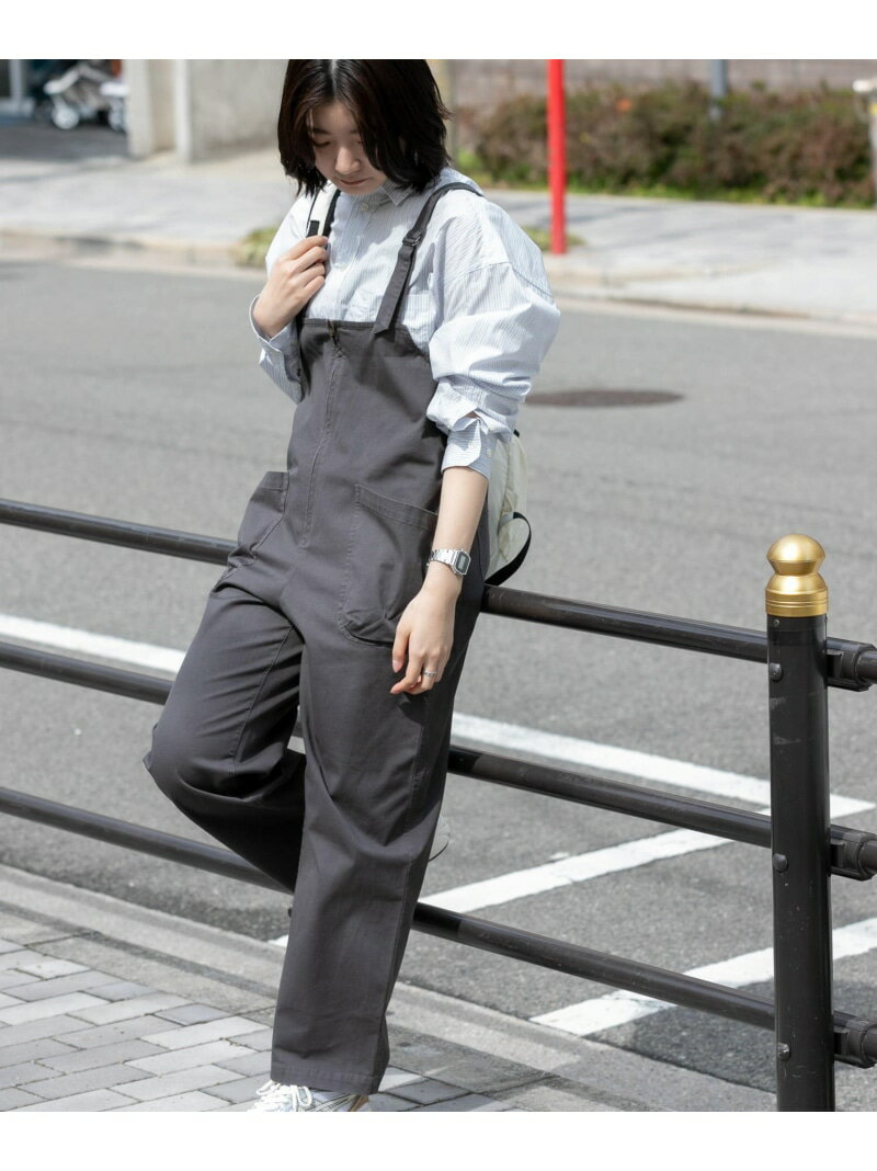 【SALE／65%OFF】製品染めジップデザインサロペット EKAL アーバンリサーチドアーズ オールインワン・..