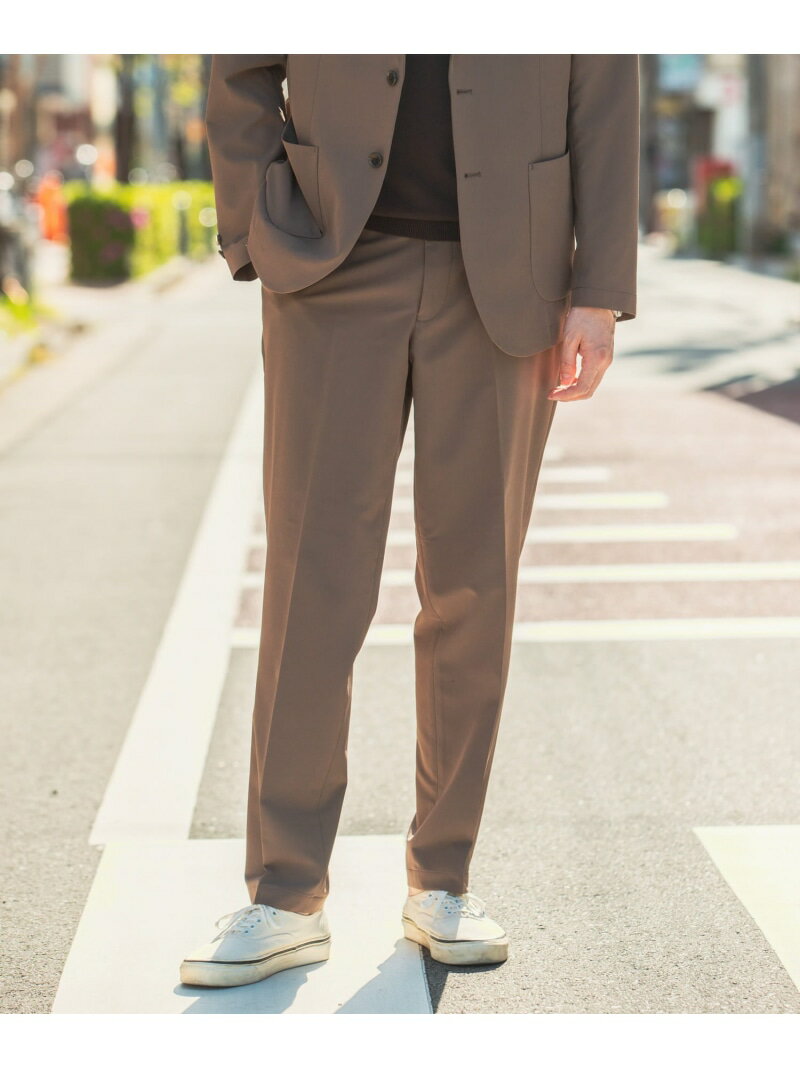 『イージーケア』LIFE STYLE TAILOR 4WAYストレッチライトコンフォータブルパンツ URBAN RESEARCH DOORS アーバンリサーチドアーズ パンツ スラックス・ドレスパンツ ブラウン ネイビー ブラック