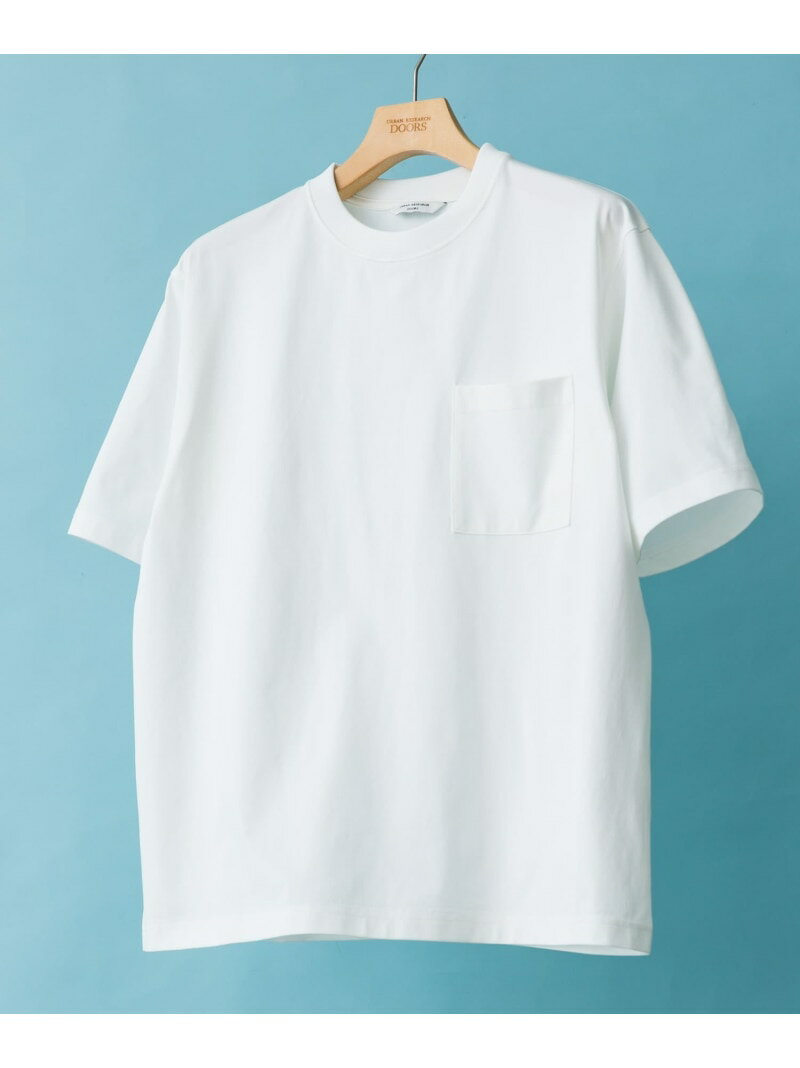 【SALE／20%OFF】『XLサイズ/WEB限定』『接触冷感 / 吸水速乾』『UR TECH』ドライタッチTシャツ URBAN RESEARCH DOORS アーバンリサーチドアーズ トップス カットソー・Tシャツ ホワイト ブルー ブラック グレー【RBA_E】【送料無料】[Rakuten Fashion]