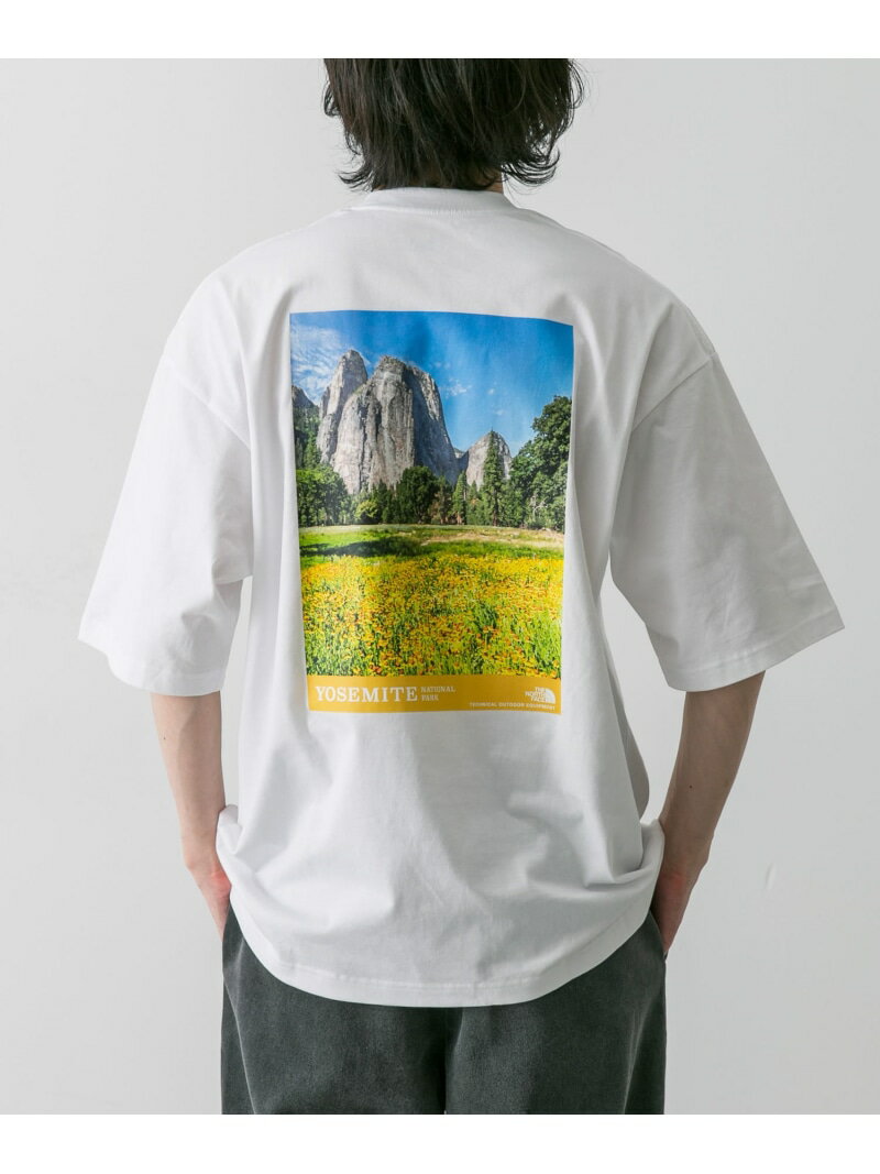 【SALE／30%OFF】THE NORTH FACE Short-Sleeve Yosemite Scenery Tee URBAN RESEARCH DOORS アーバンリサーチドアーズ トップス カットソー・Tシャツ ベージュ【RBA_E】【送料無料】[Rakuten Fashion]