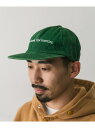 【SALE/50%OFF】ピグメント刺繍キャップ URBAN RESEARCH DOORS アーバンリサーチドアーズ 帽子 キャップ ブラック ベージュ グリー...