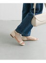 【SALE/50%OFF】アンクルストラップサンダル URBAN RESEARCH DOORS アーバンリサーチドアーズ シューズ・靴 サンダル ホワイト ブラ...