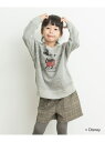 DENIM DUNGAREE ビンテージウラケMICKEYスウェット(KIDS) URBAN RESEARCH DOORS アーバンリサーチドアーズ トップス その他のトップス グリーン ネイビー【送料無料】[Rakuten Fashion]