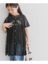 『WEB/一部店舗限定サイズ』チュールチュニック(KIDS) URBAN RESEARCH DOORS アーバンリサーチドアーズ トップス その他のトップス ブ...