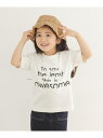 【SALE／40%OFF】『親子リンク』FORK&SPOON ロゴショートスリーブTシャツ(KIDS) URBAN RESEARCH DOORS アーバンリサーチドアーズ トップス その他のトップス ホワイト グレー【RBA_E】[Rakuten Fashion]