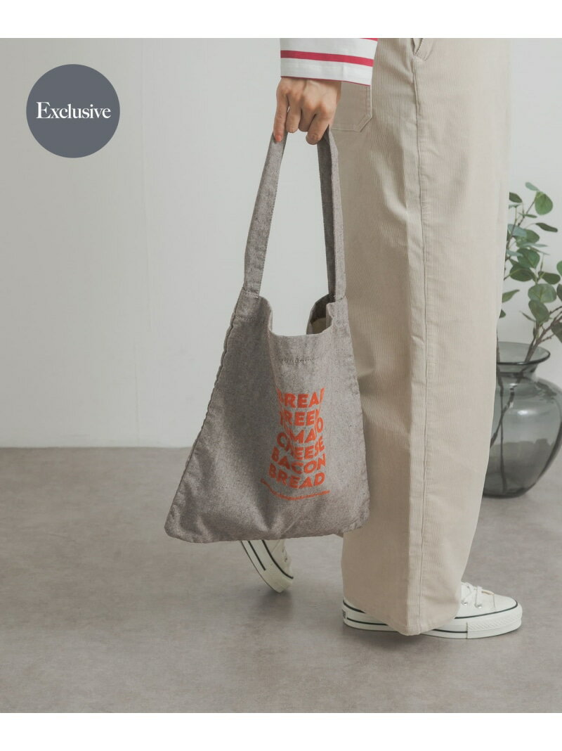 【SALE／40%OFF】『別注』beej*DOORS ロゴトート URBAN RESEARCH DOORS アーバンリサーチドアーズ バッグ トートバッグ ブラウン グレー【RBA_E】[Rakuten Fashion]のサムネイル