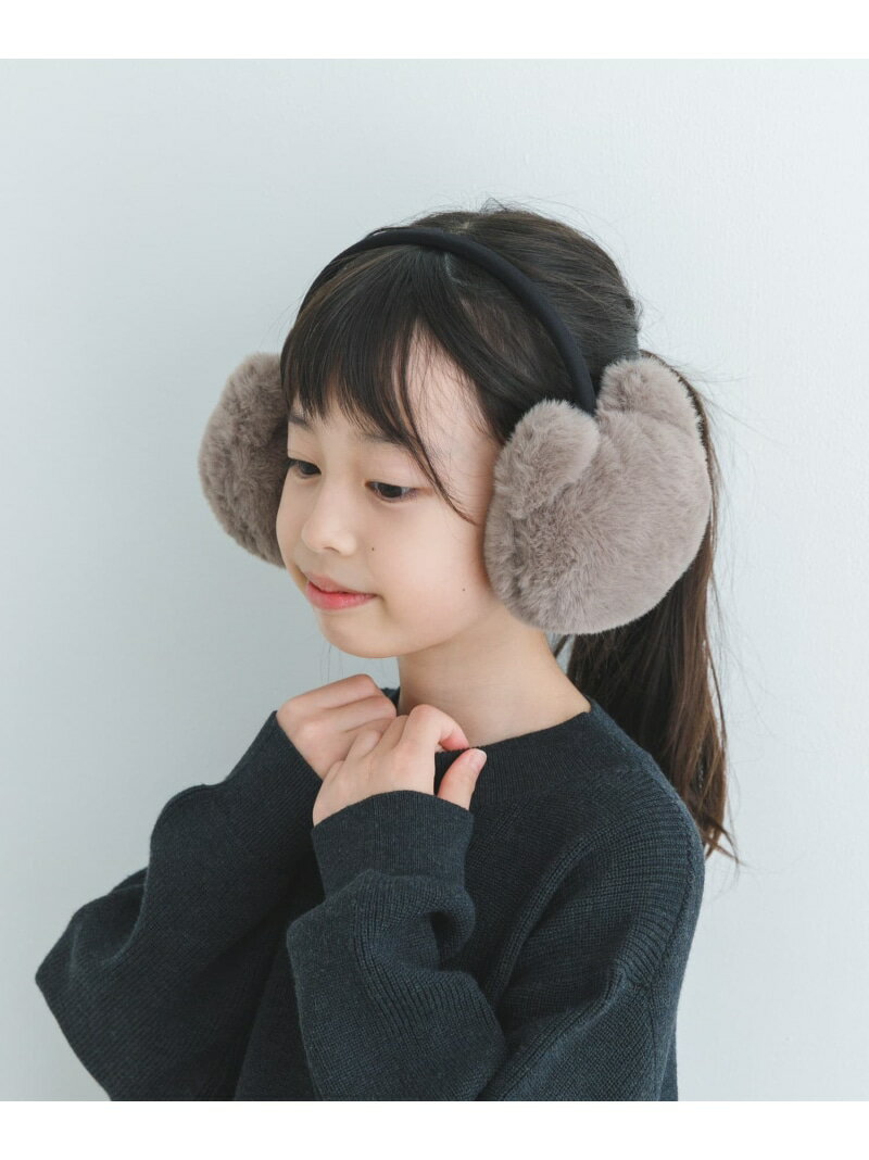 アニマルファーイヤーマフ(KIDS) URBAN RESEARCH DOORS アーバンリサーチドアーズ 福袋・ギフト・その他 その他 ベージュ[Rakuten Fash..