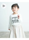 『親子リンク』オーガニックコットンロゴロングTシャツ(KIDS) URBAN RESEARCH DOORS アーバンリサーチドアーズ トップス その他のトップス