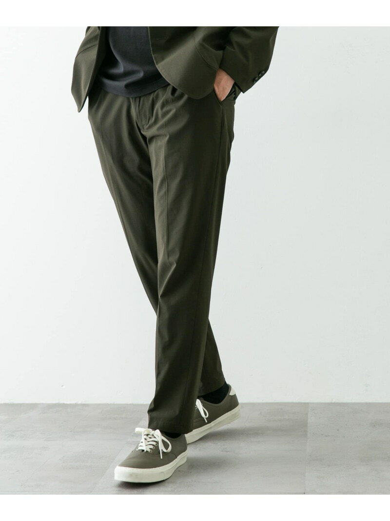 【SALE／50%OFF】『イージーケア』LIFE STYLE TAILOR リップストップナイロンストレッチパンツ URBAN R..