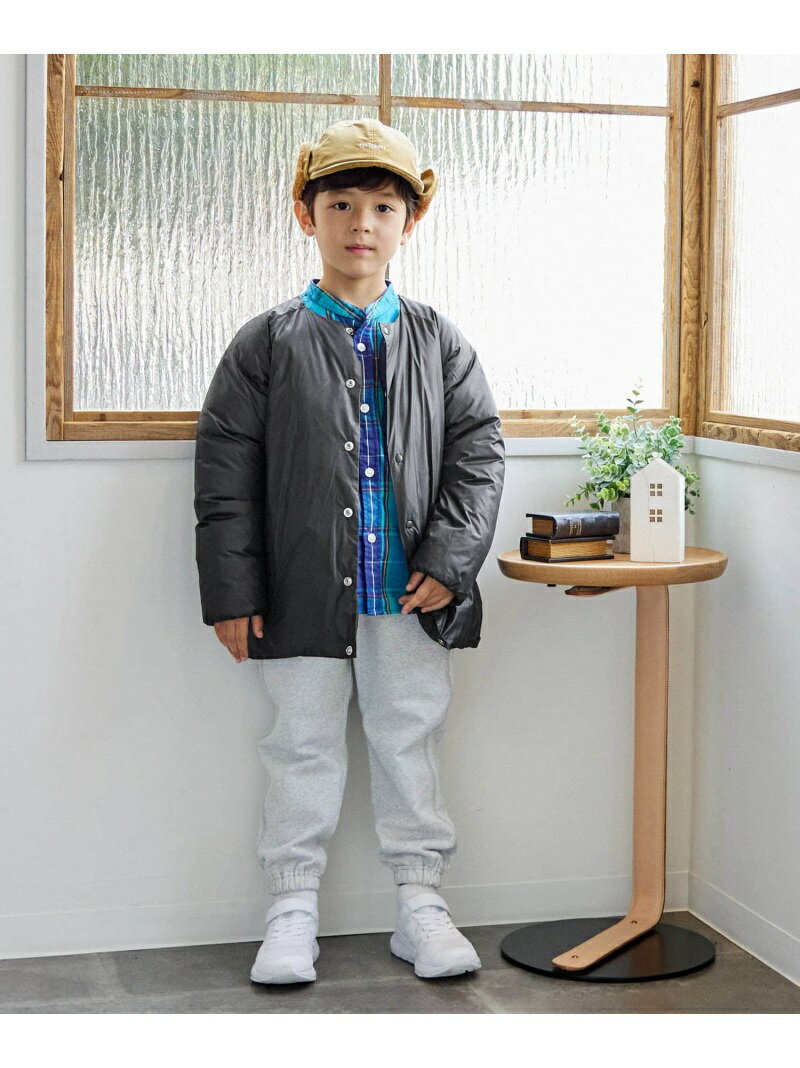 楽天URBAN RESEARCH DOORS／ドアーズ【SALE／50％OFF】『親子リンク』FORK&SPOON Soronaステッチレスブルゾン（KIDS） URBAN RESEARCH DOORS アーバンリサーチドアーズ ジャケット・アウター その他のジャケット・アウター ブラック グレー【RBA_E】【送料無料】[Rakuten Fashion]