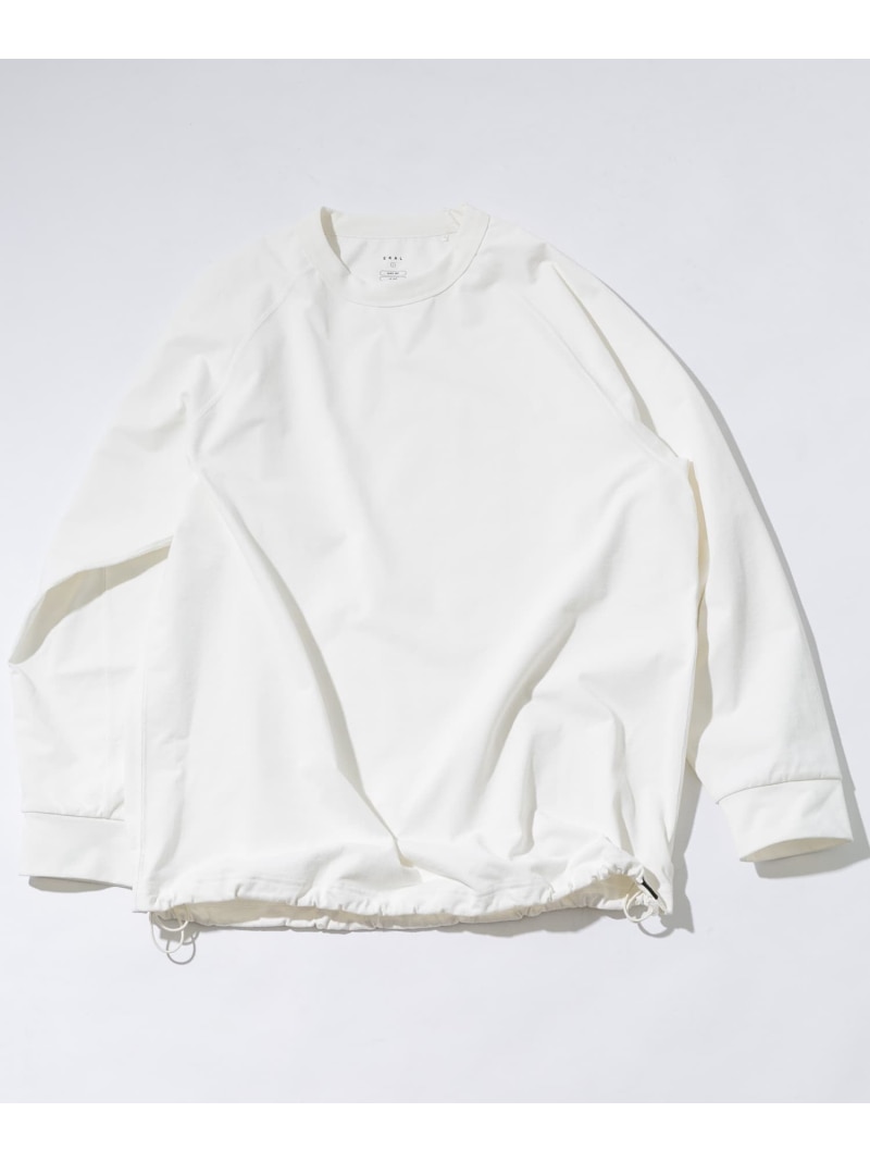 【SALE／60%OFF】『吸水速乾/UVカット』DRY OUT LONG-SLEEVE T-SHIRTS EKAL アーバンリサーチドアーズ トップス カットソー・Tシャツ ブラック ネイビー ホワイト【RBA_E】[Rakuten Fashion]のサムネイル